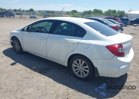 2012 Honda Civic Ex z USA, uszkodzony, nr VIN 2HGFB2F89CH588950